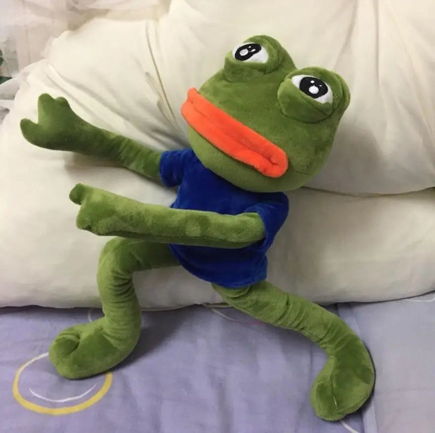 Sad Frog Plush